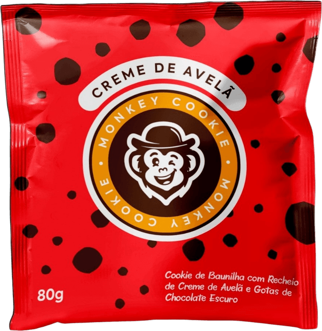 Embalagem — Cookie Creme de Avelã